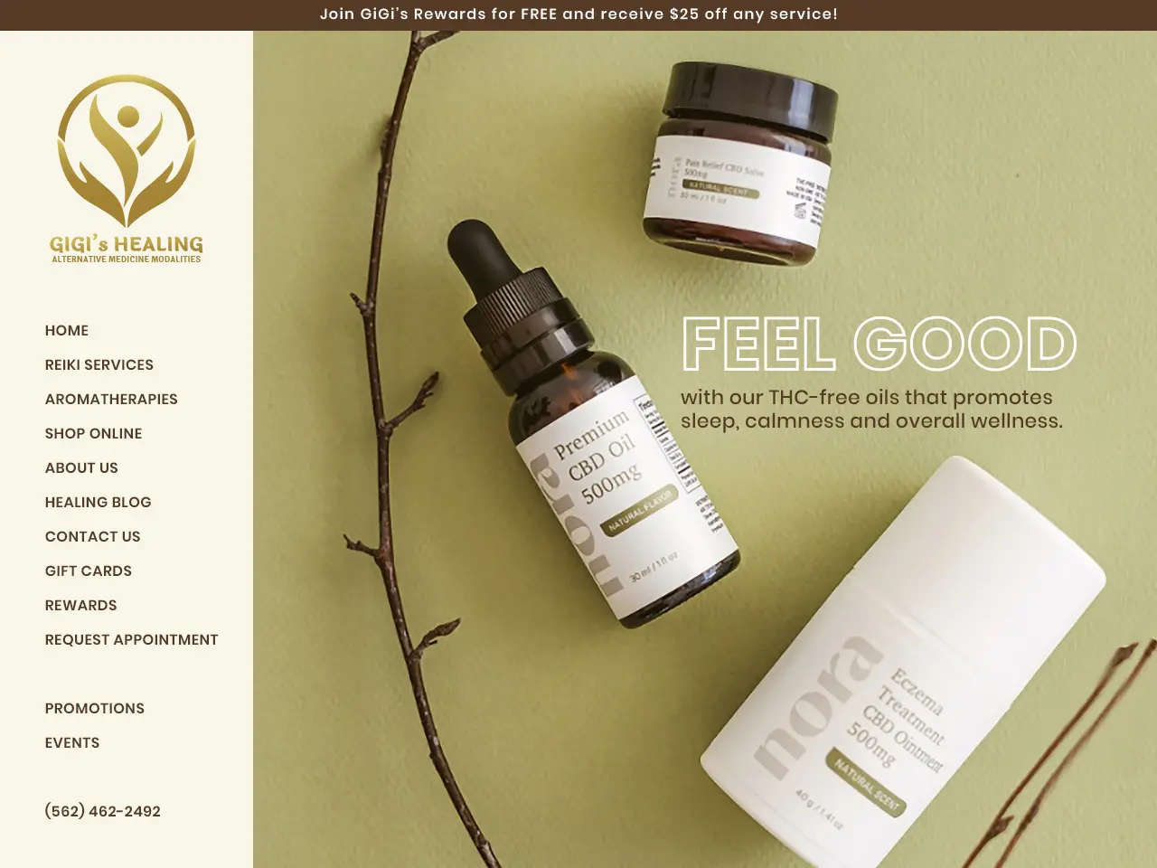 Alternative Medicine Website Design | Envisager Studio