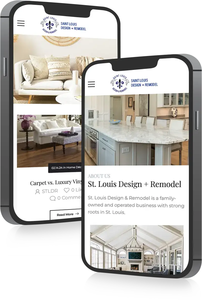 Home Remodeling Website Design | Envisager Studio